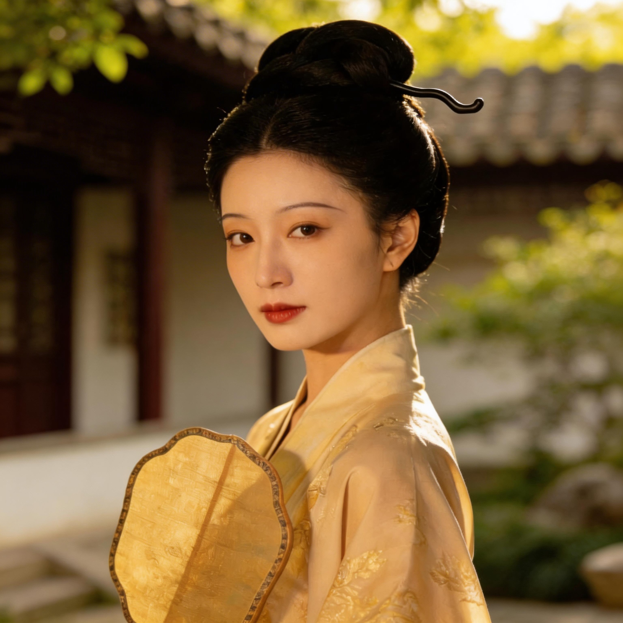 Handmade Hair Stick Ebony & Green Sandalwood | Free Custom Text Engraving