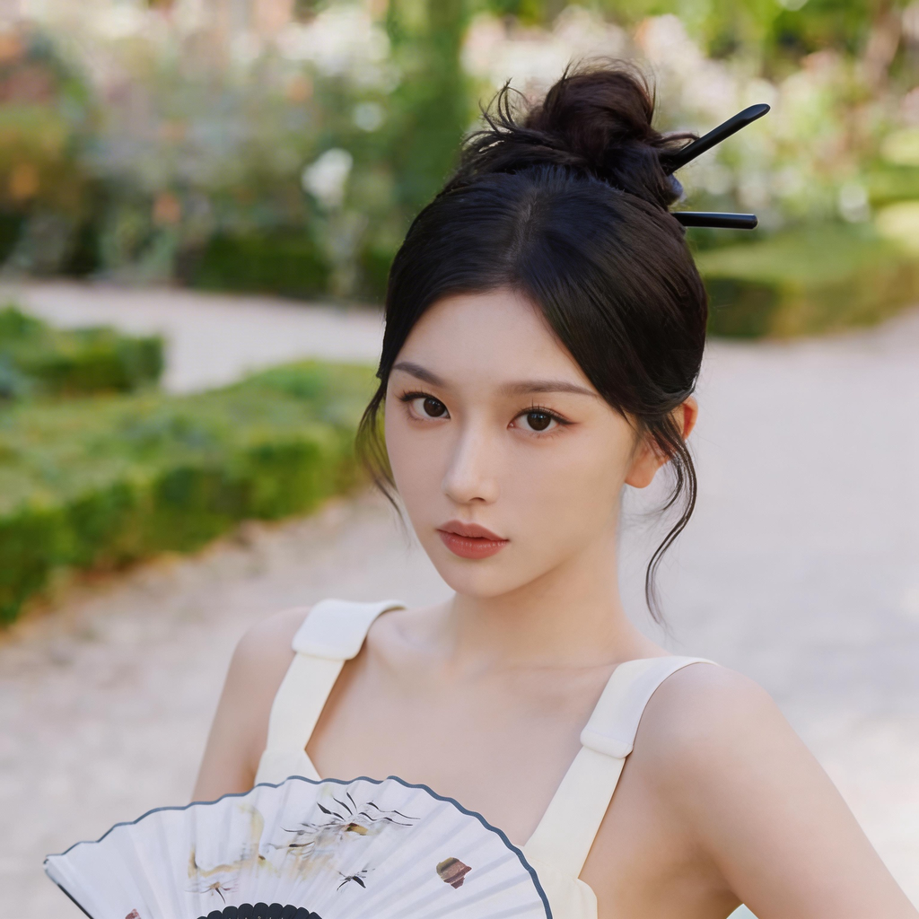 Handmade Hair Stick Ebony & Green Sandalwood | Free Custom Text Engraving